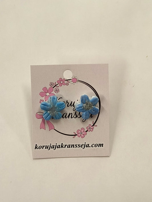 Kukka Nappikorvakorut