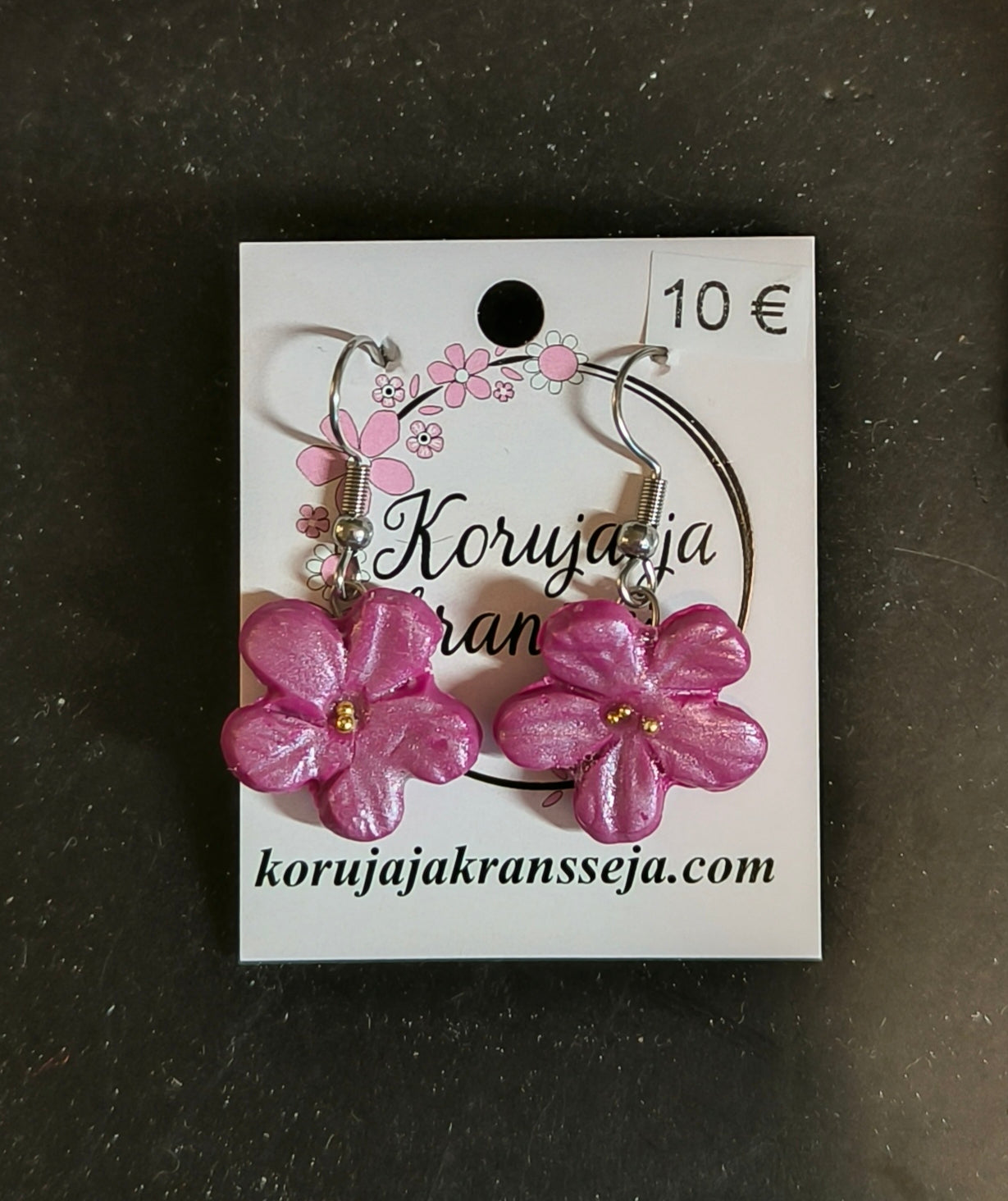 Marshmallow Earrings,Dangling
