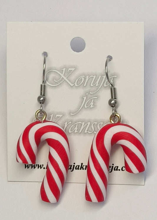 Polka Stick Earrings, Dangling