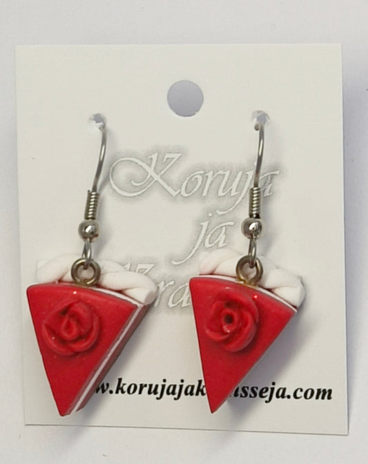 Cake Earrings, Dangling