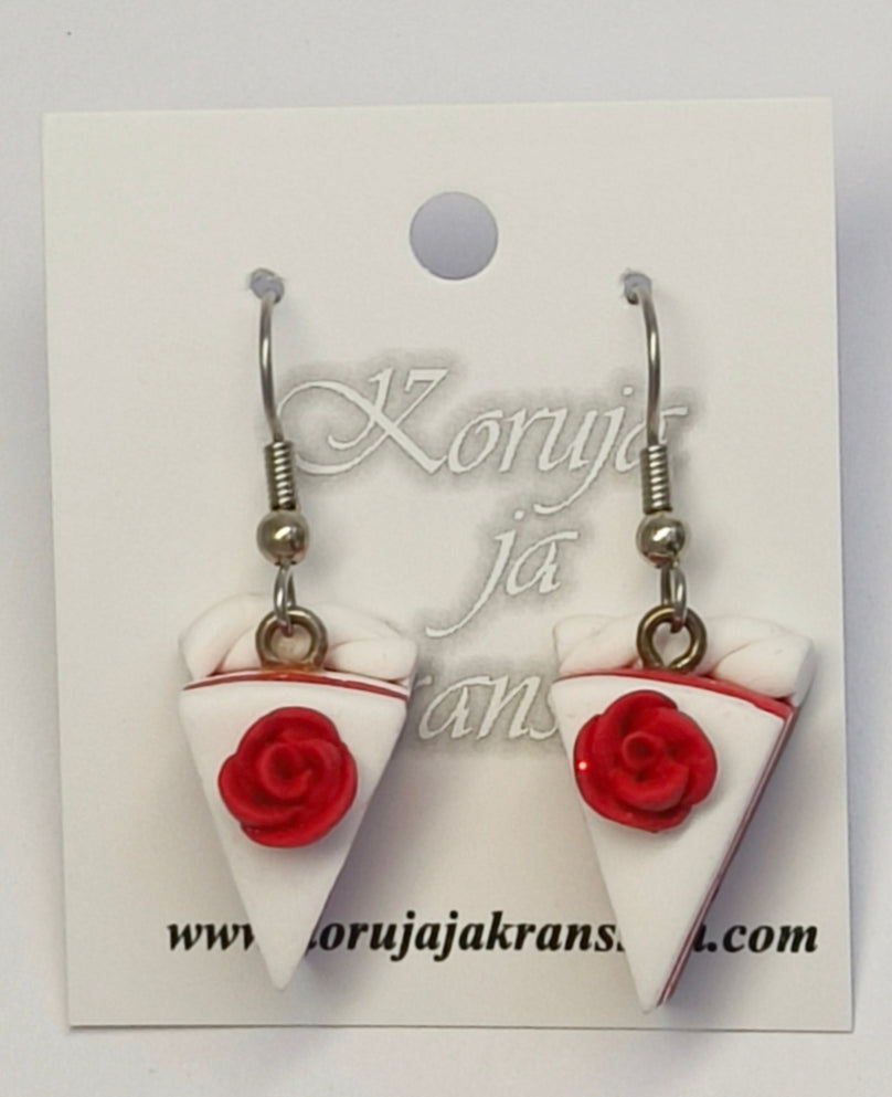Cake Earrings, Dangling