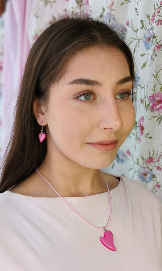 Sydän Kaulakoru, Pinkki