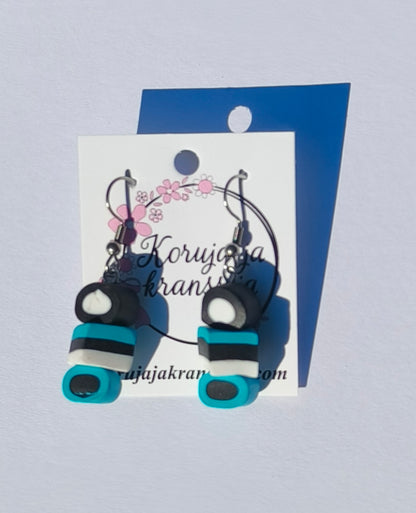 Liquorice Mix Earrings, Dangling
