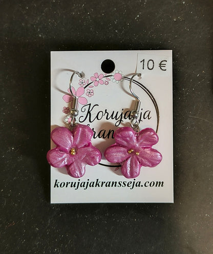 Marshmallow Earrings,Dangling