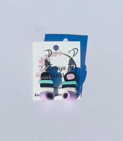 Liquorice Mix Earrings, Dangling