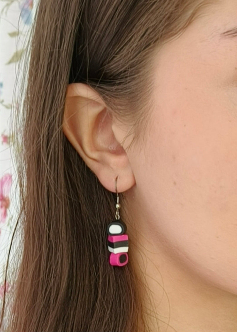 Liquorice Mix Earrings, Dangling