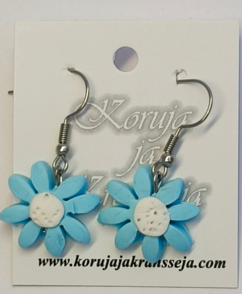 Daisy Earrings, Dangling