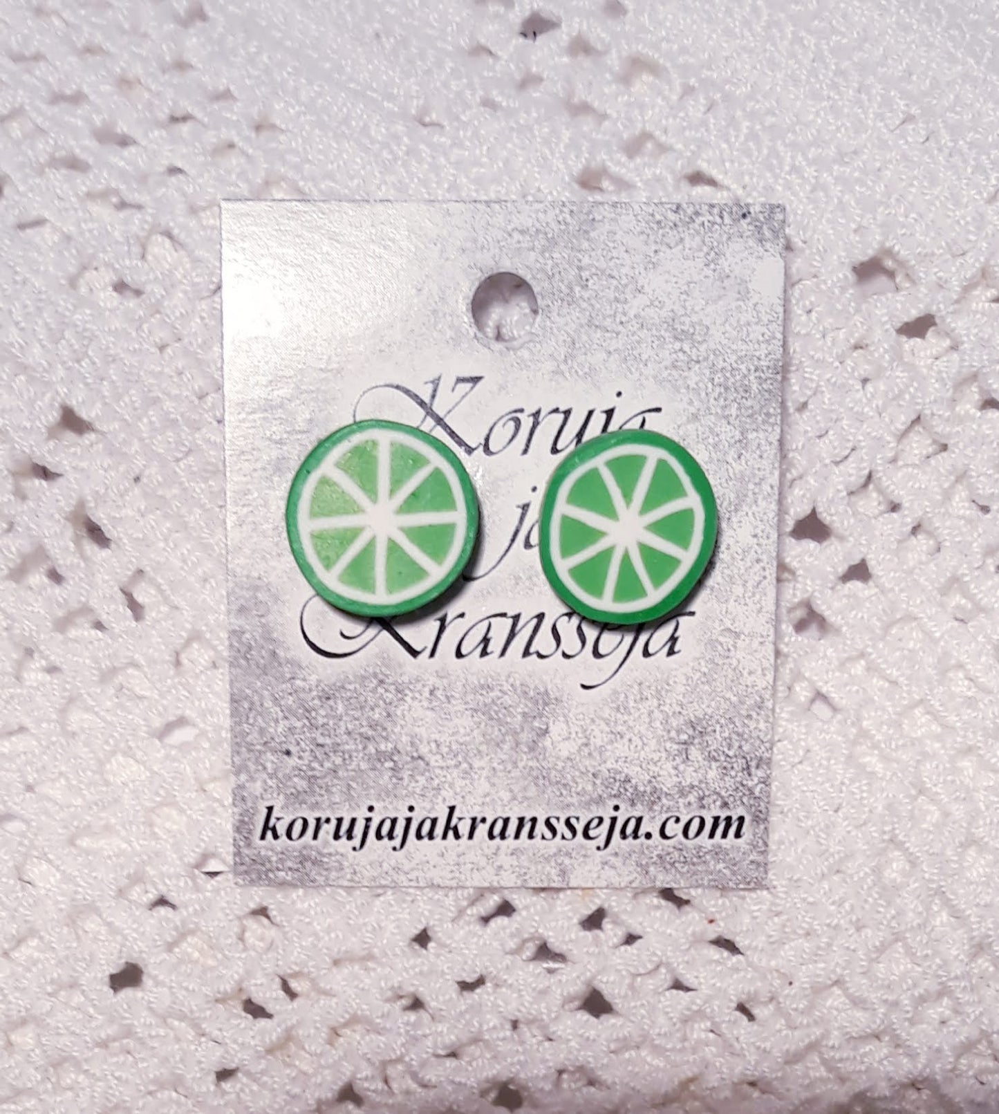 Lime Nappikorvakorut