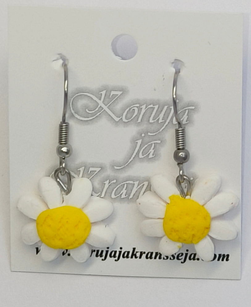 Daisy Earrings, Dangling