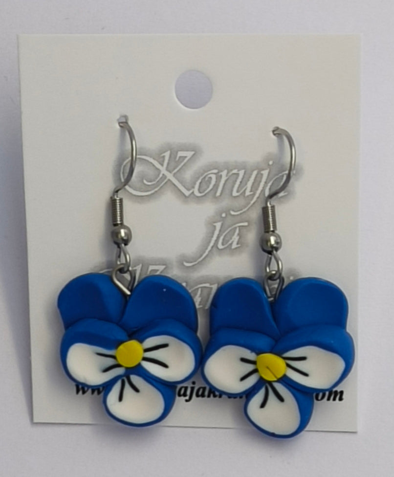 Violet Earrings, Dangling