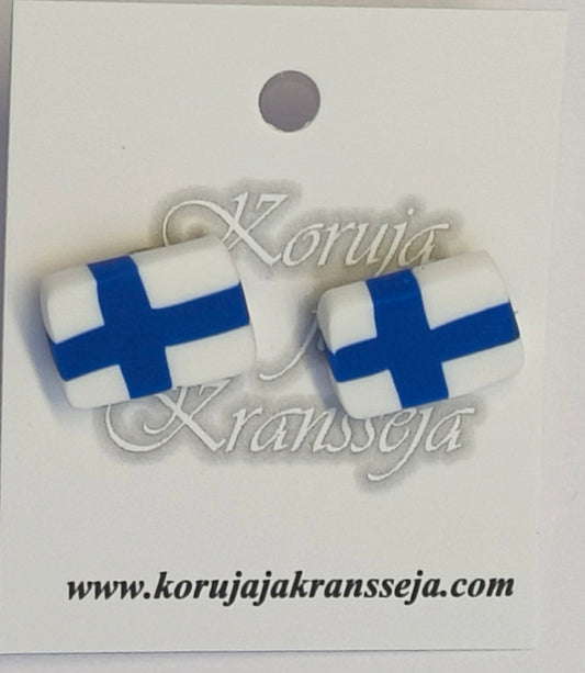 Suomen Lippu Nappikorvakorut