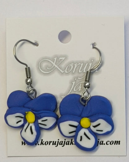 Violet Earrings, Dangling