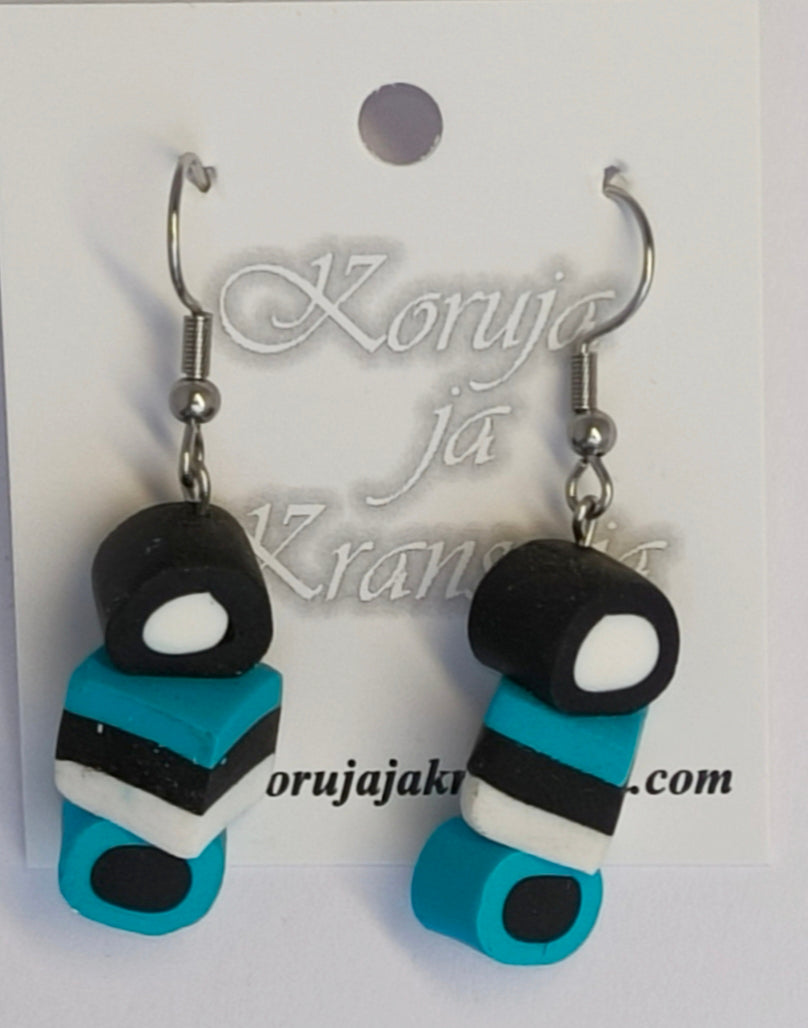 Liquorice Mix Earrings, Dangling