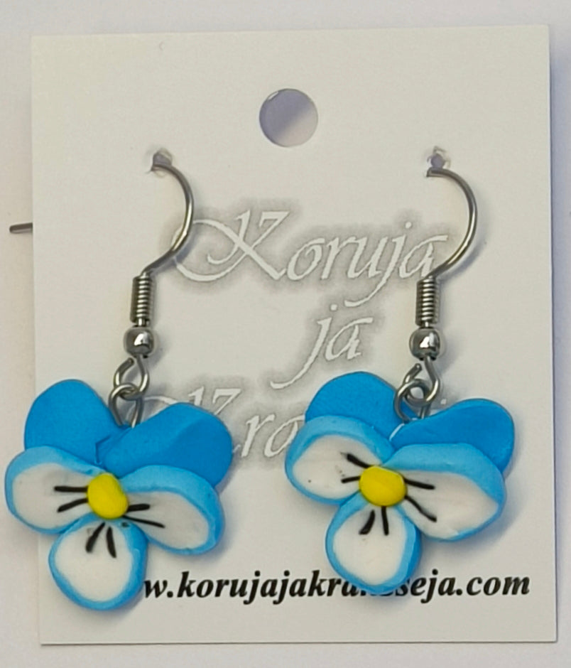 Violet Earrings, Dangling