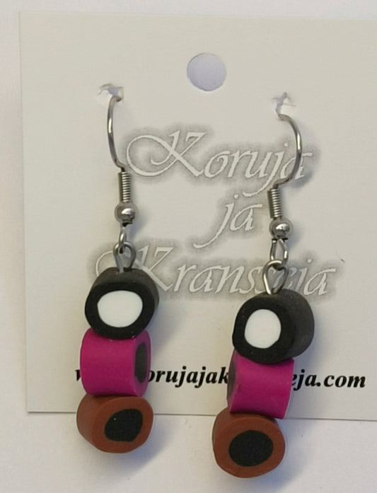 Fair Liquorice Earrings, Dangling